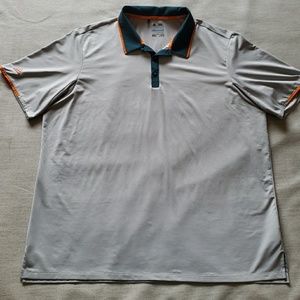ADIDAS Climacool Performance Polo Gray 2XL